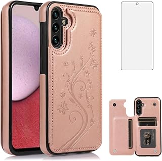 Asuwish Phone Case for Samsung Galaxy A36 5G with Screen Protector