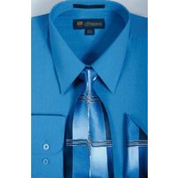 Solde abordable Hommes Royal Bleu Chemise Chemise Vente Tendance en ligne