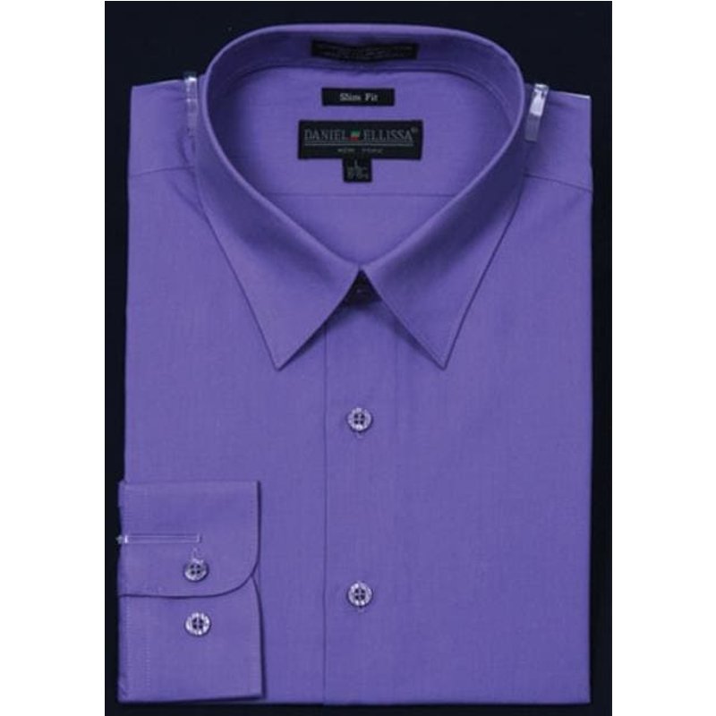 Alberto Nardoni Store Men's Light Lavender Dress Shirt — Mens Dress Shirts