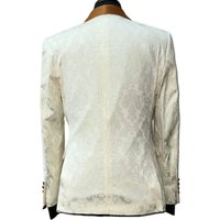 Tuxedo Ivoire et Or - Costume pour Hommes Ajustement Moderne 2 Pièces — Costumes et vestons pour hommes
