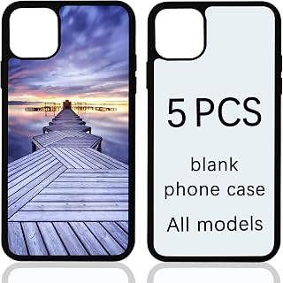 ORJ 5 PCS Soft Rubber Phone Case for iPhone 13, Shockproof