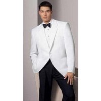 Alberto Nardoni 2 Button White Dinner Jacket