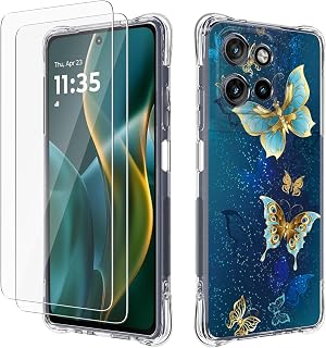 Moto G Play 4G 2025 Case - Slim Flexible TPU with Butterfly Design