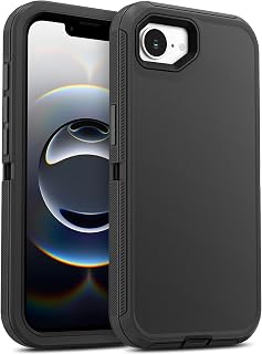 Jelanry Heavy Duty Dual-Layer Case for iPhone 16E 2025 — Phone Case
