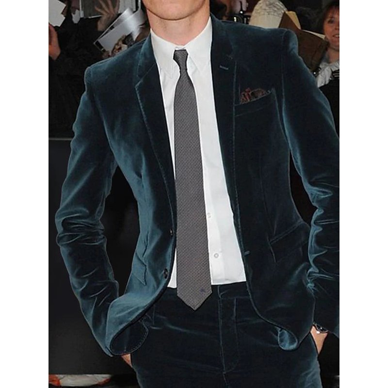AlbertoNardoniStore Costume Slim pour Hommes - Style New York — Accessoires de mode