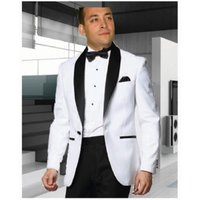 White Tuxedo Dinner Jacket Blazer — Mens Suits & Blazers