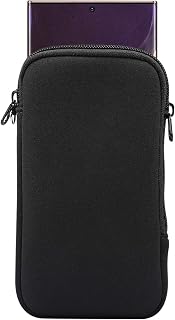 Neoprene Phone Sleeve Zipper Pouch Case for Samsung Galaxy and iPhone — Phone Case