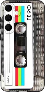 Coque pour Samsung Galaxy S25 FE, Design de cassette rétro