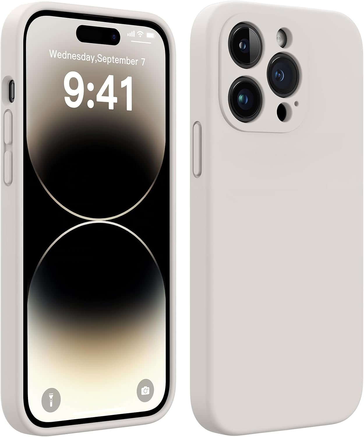 AOTESIER Magnetic Silicone Case for iPhone 14 Pro Max — Phone Case