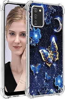 Étui pour Samsung Galaxy A03S/A02S avec design de papillon — Coque de téléphone