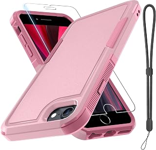 iPhone 8/7/SE Heavy Duty Shockproof Case with Screen Protector — Phone Case