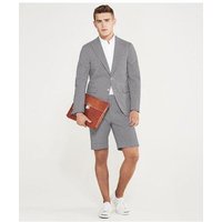 Ensemble court en deux pièces pour hommes - costume gris — Costumes et vestons pour hommes