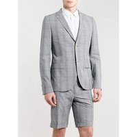 Ensemble de costume pour homme gris clair à deux pièces — Costumes et vestons pour hommes