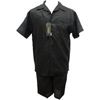 Mens Black Two Piece Suit Set — Mens Suits & Blazers