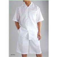 Mens Two Piece White Suit Set