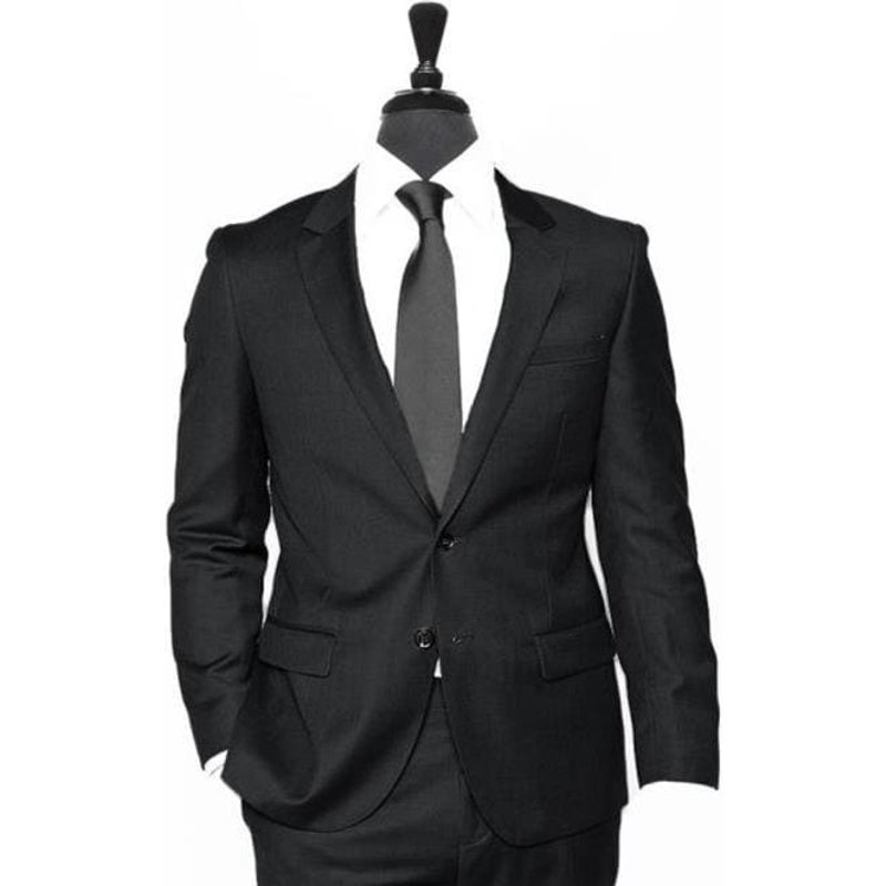 Costume de lin noir — Costumes et vestons pour hommes
