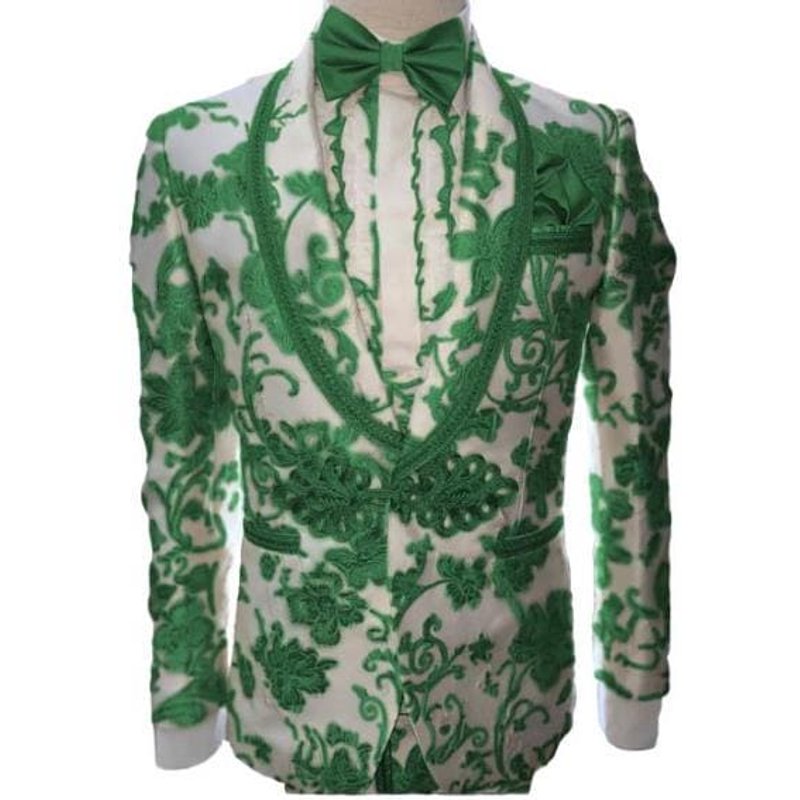 Veste à Revers Châle Adam Style d'AlbertoNardoniStore — Accessoires de mode