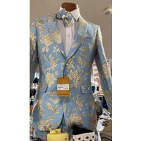 Cuisinières dorées et bleues — Costumes et vestons pour hommes