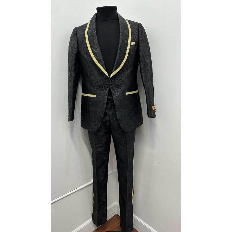 Costume de bal noir et or — Costumes et vestons pour hommes