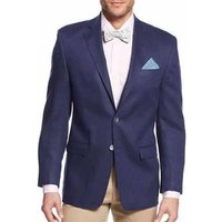 Alberto Nardoni Men's Solid 2 Button Casual Blazer — Mens Suits & Blazers