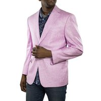 Alberto Nardoni Men's Lilac 100% Linen Summer Blazer