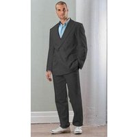 Men's Black Linen Double Breasted Blazer - Lightweight Sport Coat — Mens Suits & Blazers