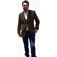 Blazer Charcoal pour Hommes - Veste de Dîner Ventilée — Costumes et vestons pour hommes