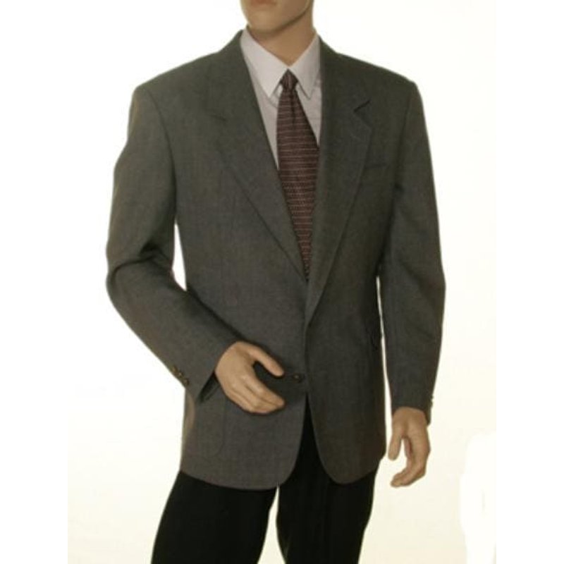 Blazer Charcoal pour Hommes - Design à 2 Boutons — Costumes et vestons pour hommes