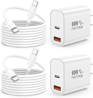 iPhone 17 Pro Max 40W Dual Port Fast Charger with 6FT USB C Cable — Fast Charger Usb C