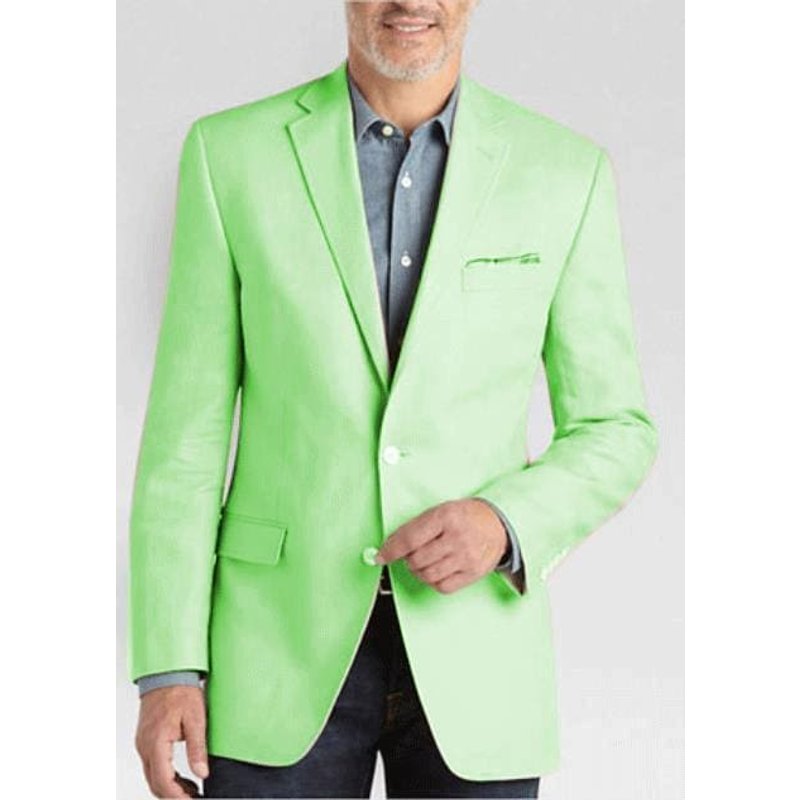 Blazer Vert Pomme pour Homme - Veste Sport Classique d'Été — Costumes et vestons pour hommes