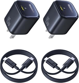 Bloc chargeur USB C Baseus 45W 2 pièces avec câble USB-C