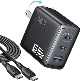 INIU 3-Port USB C Charger Block, 65W PD Fast Charging — Fast Charger Usb C