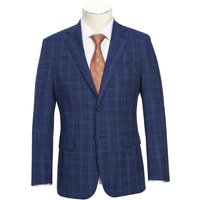 Alberto Nardoni Store Men's Suit - Blue Rayon — Mens Suits & Blazers