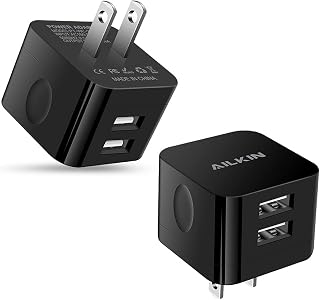 2Pack USB Wall Chargers 2.4A Dual Port Fast Charger — Fast Charger Usb C