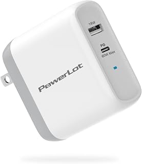 PowerLot 68W 2 Port GaN PD & QC USB-C Charger — Fast Charger Usb C