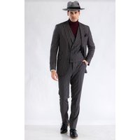 Black Turtleneck Suit Combo for Men — Mens Suits & Blazers