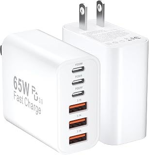 USB C Fast Charger Block 65W Multi Port Charger for iPhone and iPad — Fast Charger Usb C