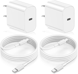USB C Charger for iPhone 17 16 15 with 10ft Cable and Wall Adapter — Fast Charger Usb C