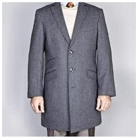 Manteau en Laine pour Hommes Gris — Veste d'hiver Hommes