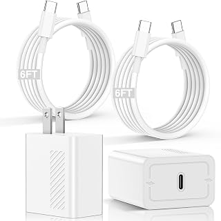 iPhone 17 16 Pro Max Fast Charger 45W USB C with 2 Cords — Fast Charger Usb C