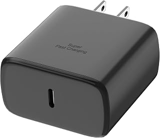 Chargeur rapide USB C 45W pour Galaxy S26 Ultra, S26+, S25 Ultra, S25+, S24, S23, S22 — Chargeur Rapide Usb C