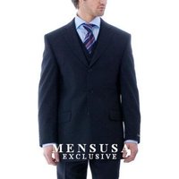 Hommes Marine double manteau seins
