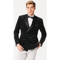 Blazer Double Boutonné Noir pour Hommes — Costumes et vestons pour hommes