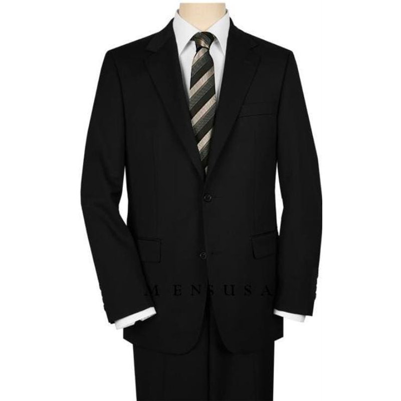 38 Long Men's Slim Fit Suit - Black — Mens Suits & Blazers