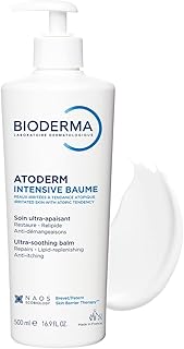 face moisturizer: Bioderma Atoderm Intensive Balm, Hydrating Balm For Dry To Atopic Sensitive Skin, Face & Body…