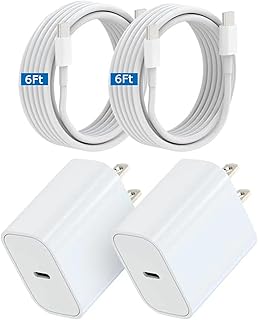 Chargeur USB C pour iPhone 15 16 17, Charge rapide 20W certifié MFI