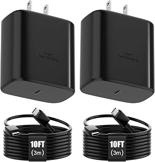 Samsung 45W USB-C Fast Charger with 10ft Cable for Galaxy Devices — Fast Charger Usb C