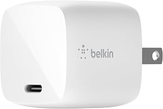 Belkin BoostCharge 30W GaN USB C Wall Charger for Apple Devices — Fast Charger Usb C
