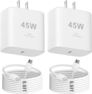 Chargeur rapide USB-C i16 de 45W avec câble de 6 pieds pour séries i-16/15 — Chargeur Rapide Usb C