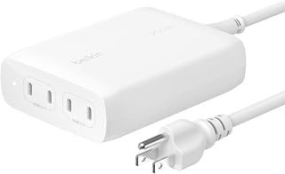 Belkin BoostCharge Pro 4-Port USB-C GaN Wall Charger 200W — Fast Charger Usb C